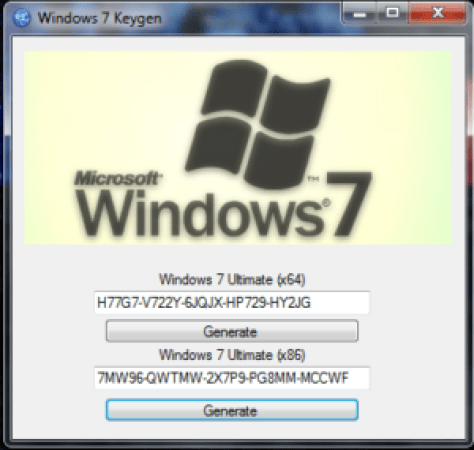 Windows 7 enterprise key generator 64 bit free