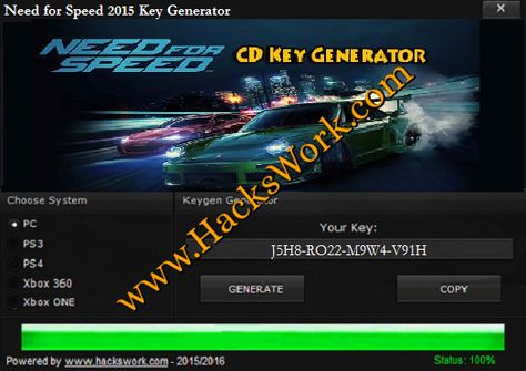 Need for speed pro street cd key generator